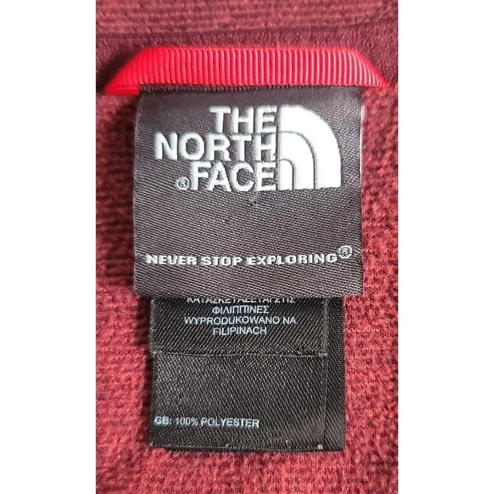 North Face Pullover Mens XL Half Zip Fleece‎ Sweater Outdoors Hiking Lightweight